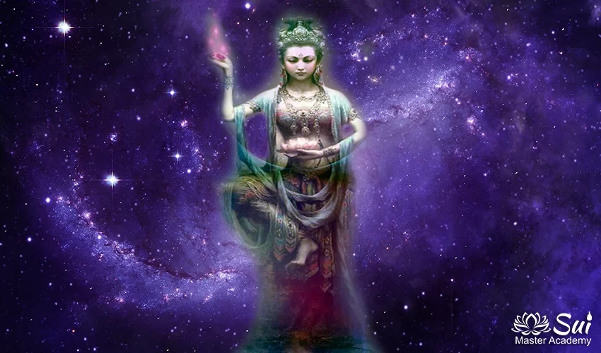 Violet Flame Reiki Kuan Yin
